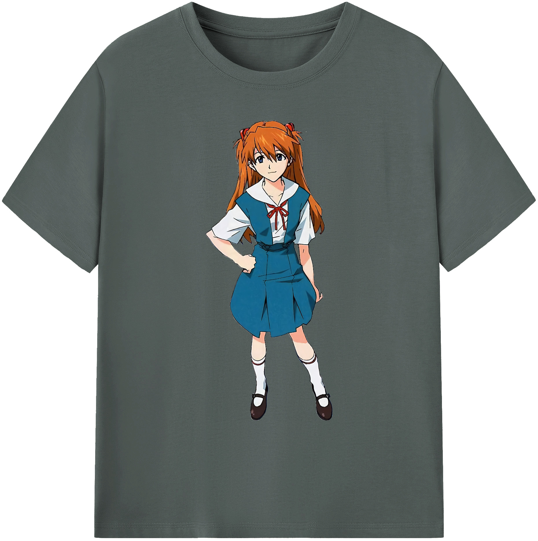 （画像用） EVA 新世紀エヴァンゲリオン 綿100％ メンズ半袖Tシャツ｜肌触りやわらか＆通気性